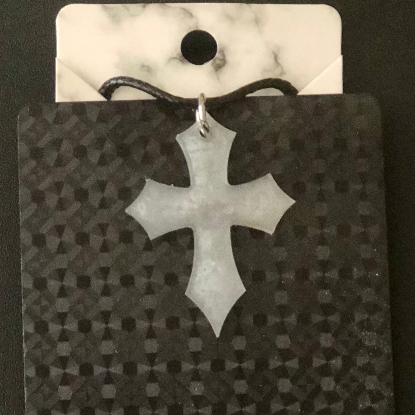 Gothic-Style Cross Necklace