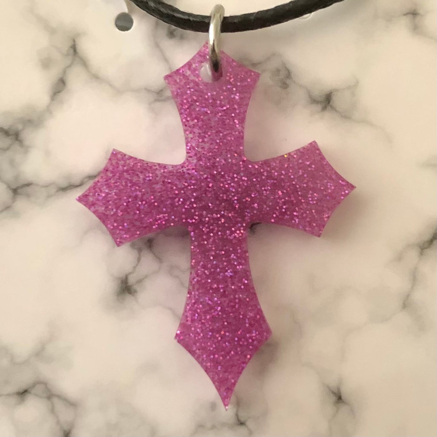 Gothic-Style Cross Necklace