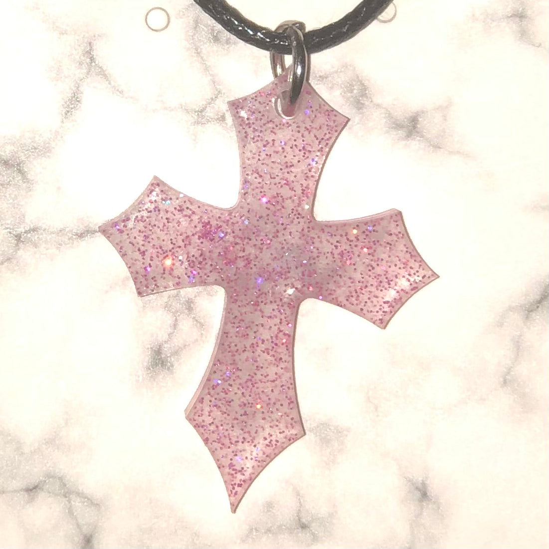 Gothic-Style Cross Necklace
