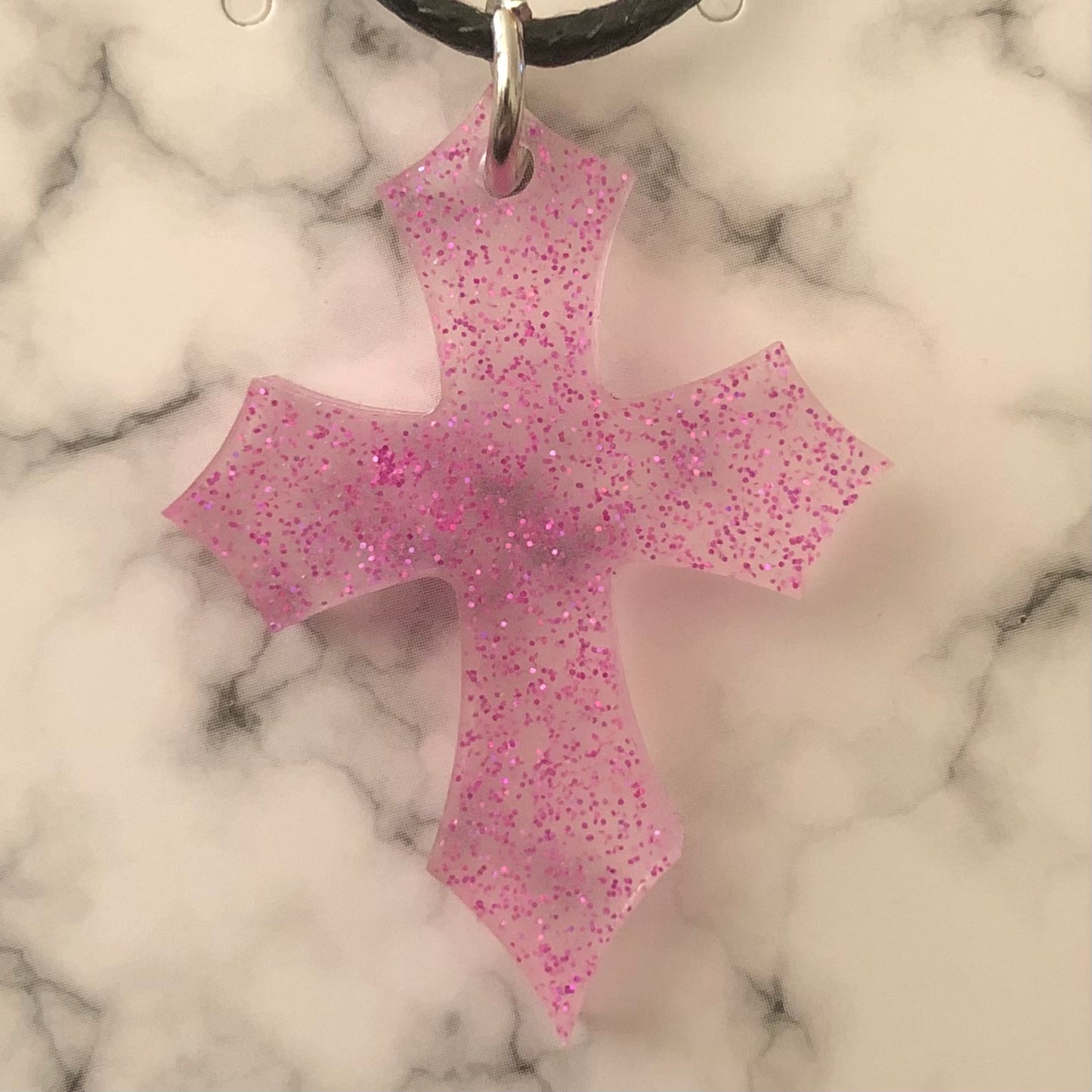 Gothic-Style Cross Necklace